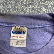 Purple Gildan Sweatshirt Men's XXL
