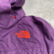 Purple North Face Raincoat Women's XS