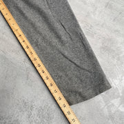 Grey Kappa Quarter zip Fleece Men's XL