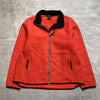 Orange Woolrich zip up Fleece Women's Medium