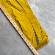 Yellow North Face Raincoat Men's Medium