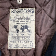 Black and Brown Oil Company Jacket Men's Large