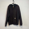 Vintage 90s Washed Black Carhartt Heavyweight zip up Hoodie Men's XL