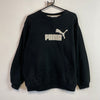 Y2K Black Puma Sweatshirt Women's XXL