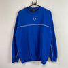 Y2K Blue Nike Sweatshirt Men's Medium
