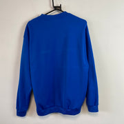 Y2K Blue Nike Sweatshirt Men's Medium