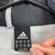 00s Y2K Black Adidas zip up Fleece Men's XL