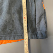 00s Y2K Black Adidas zip up Fleece Men's XL