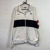 00s White Nike Track Jacket Men's XXL