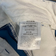 Blue Carhartt Trousers W30