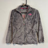 Grey North Face Sherpa Fleece Girl's Medium