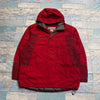 Red Columbia Raincoat Men's Large