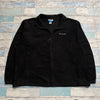 Black Columbia Fleece Jacket men's XXL