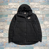 Black Nike Quilted Jacket Men's Meidum