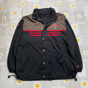 Black Windbreaker Jacket Men's XL