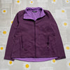 Purple North Face Soft Shell Jacket Women's Large