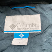 Turquoise Columbia Raincoat Men's Small