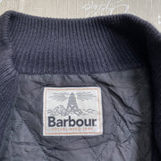 Black Barbour Quilted Jacket Men's Medium