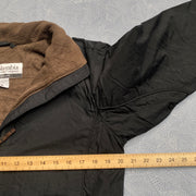 Black Columbia Fleece Lined Jacket Women's Small