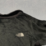 Black North Face Fleece Jacket Women's Medium