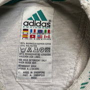 Vintage 90s White Adidas Equipment Sweatshirt Men's Medium