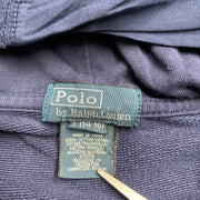 Vintage Navy Polo Ralph Lauren zip up Hoodie Women's Large