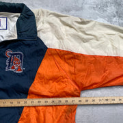 Navy Orange White 7 Logos Windbreaker Men's XL