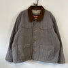 Grey Wrangler Fleece Lined Workwear Field Utility Jacket Men's XXL