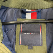 Khaki Green Tommy Hilfiger Bomber Jacket Men's Small