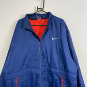 Vintage 90s Navy Nike Quilted Jacket Men's XL