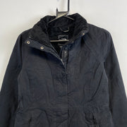 Black North Face Fleece Lined Raincoat Women's XS