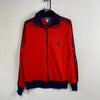 Vintage Red Adidas Track Jacket Women's Medium