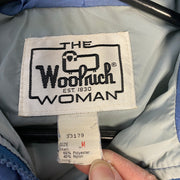 BLue Woolrich Bomber Jacket Women's Medium