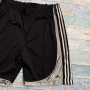 Black and White Adidas Sport Shorts Men's Large