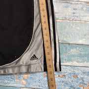 Black and White Adidas Sport Shorts Men's Large