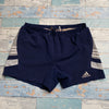 Vintage 90s Navy and White Adidas Sport Shorts Men's XL