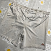 Vintage 90s White Adidas Sport Shorts Men's XXL