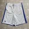 Blue and White Under Armour Sport Shorts Men's Medium