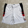 White NBA Chicago Bulls Sport Shorts Men's XL