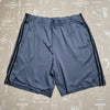 Grey Blue Adidas Sport Shorts Men's XL