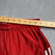 00s Red Adidas FC Bayern Munchen Sport Shorts Women's Large