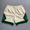 White and Green Jordan Sport Shorts Men's Medium