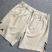 White Adidas Sport Shorts Men's Large