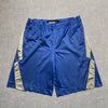 Vintage 90s Blue and White Nike Basketball Sport Shorts Men's XL