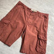 Peach Cargo Shorts W34