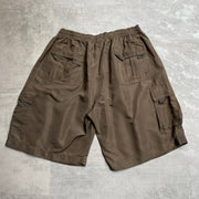 Brown Cargo Shorts Women's XXL