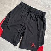 Black and Red Nike Sport Shorts Men's Large