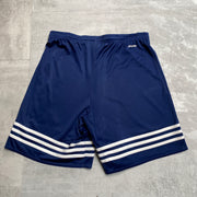 Blue and White Adidas Sport Shorts Men's Small