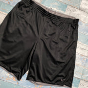 Black and Grey Reversible Sport Shorts Men's XL