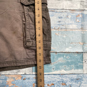 Faded Brown Lee Cargo Shorts W42